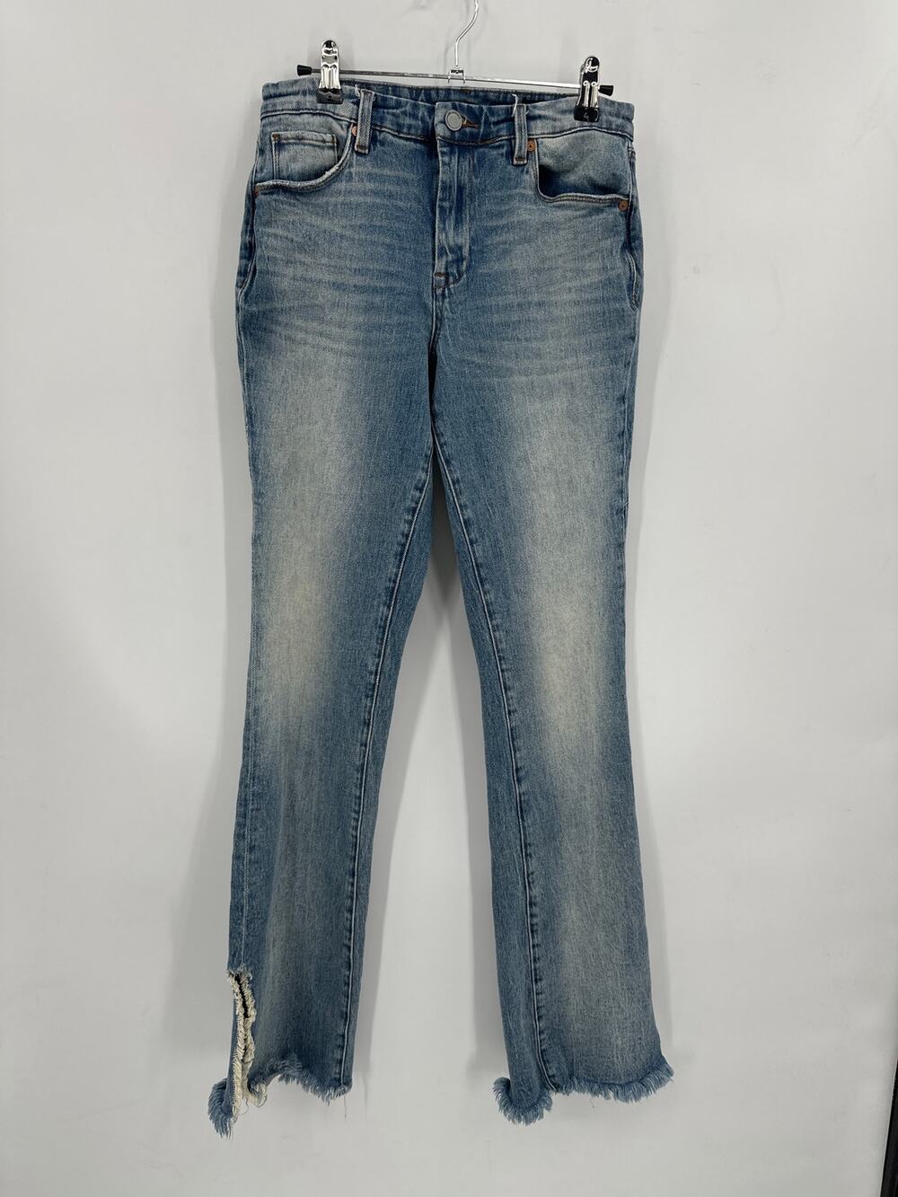 Blank NYC The Hoyt High Rise Mini Flare Jeans Size 26